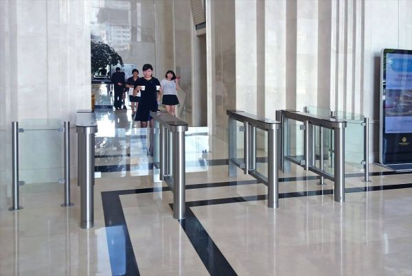 Боковой модуль распашного турникета Cominfo EasyGate SG 1000-S-1W