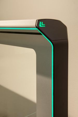 Распашной двухпроходной турникет Magnetic mWing с закаленными створками 600 мм Распашной двухпроходной турникет Magnetic mWing с закаленными створками 600 мм