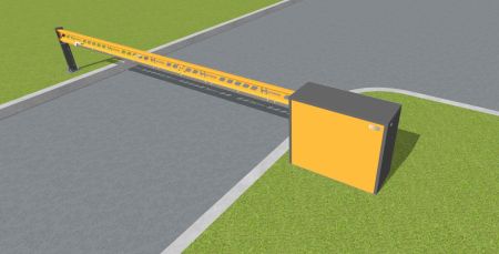 Откатной механический шлагбаум Hurde Block-A1 Combo 4 (11-44)