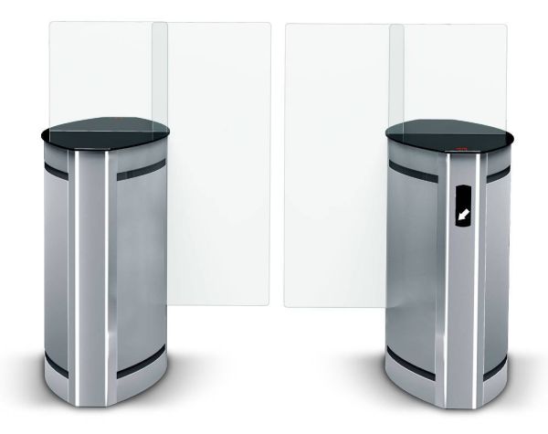 Турникет PERCo ST-02.900 "Скоростной проход" с раздвижными створками (ширина прохода 900 мм)