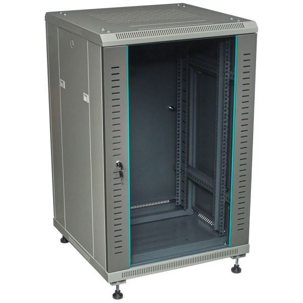 Телекоммуникационный напольный шкаф W&T 18U 600х600 мм (B186060GWTWOF)