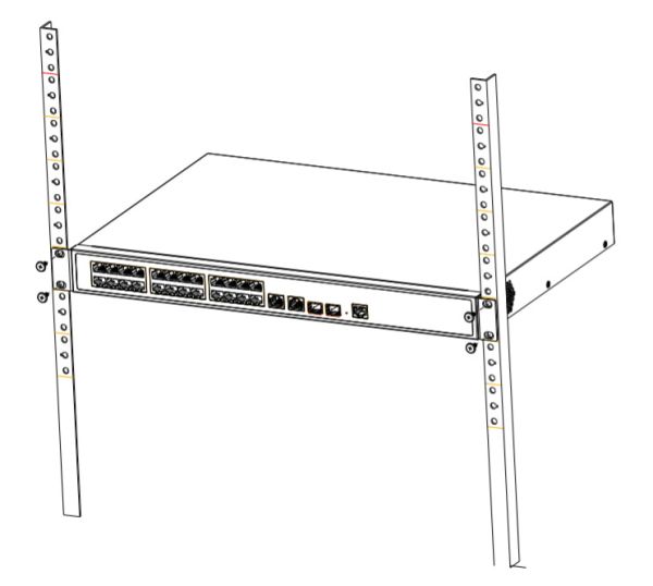 Управляемый POE коммутатор 26-портовый Dahua DH-PFS4226-24ET-240