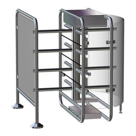 Роторный четырехлопастной полуростовой турникет Gotschlich Vario 1300 E-90 (6VAR13E4A) Роторный четырехлопастной полуростовой турникет Gotschlich Vario 1300 E-90 (6VAR13E4A)