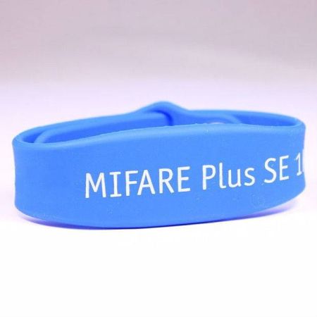 Силиконовый RFID-браслет Mifare Plus SE 1K, 4/7 byte UID (и Classic SL1) (жен./дет.)