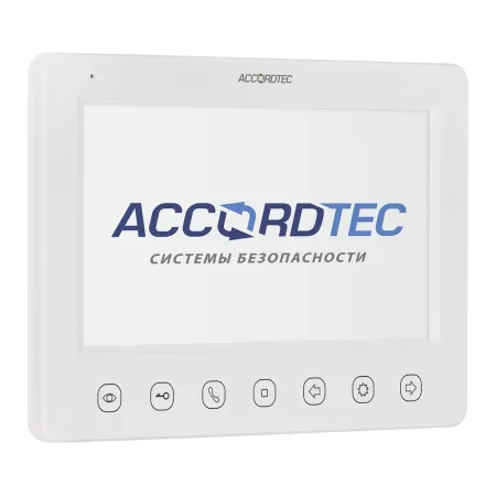 Комплект домофонии AccordTec AT-home7 WH-SL