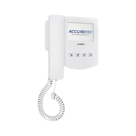 Комплект домофонии AccordTec AT-home4 WH-BL