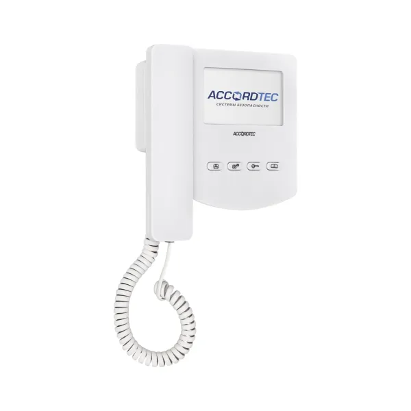 Комплект домофонии AccordTec AT-home4 WH-BL