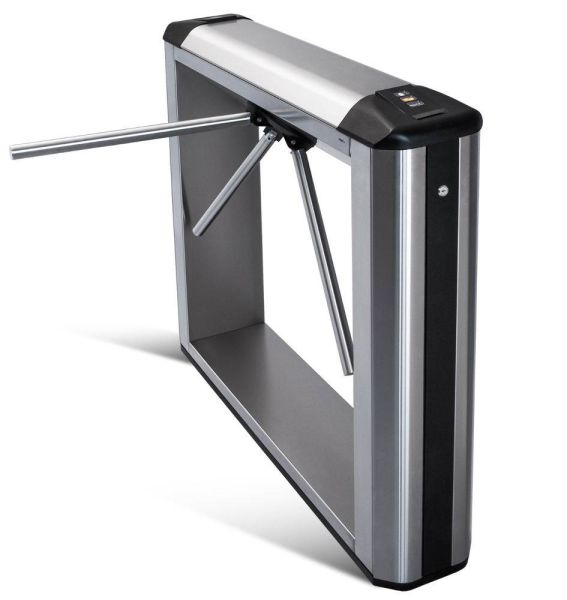 Турникет-трипод тумбовый PERCo-TBC01.1 (с планками) с картоприемником