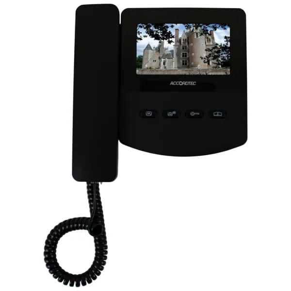 Монитор видеодомофона AccordTec AT-VD433C EXEL BLACK