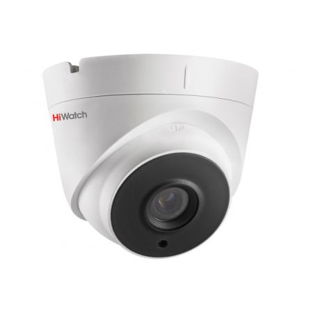Уличная купольная IP-камера 4Мп HiWatch DS-I453M(B) (2.8 мм) с EXIR-подсветкой до 30м и микрофоном
