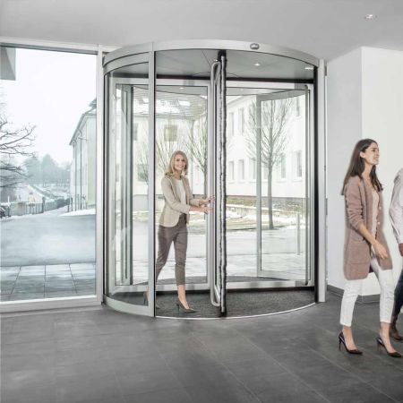 Карусельные двери dormakaba KTV-4