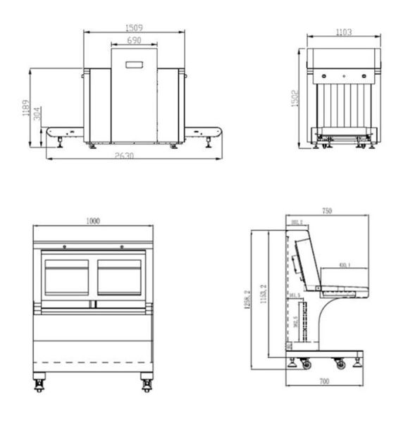 Рентгено-телевизионный интроскоп HikVision NP-SC8065HM