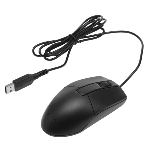 Клавиатура и мышь A4TECH KR-3330S, USB, проводной, черный