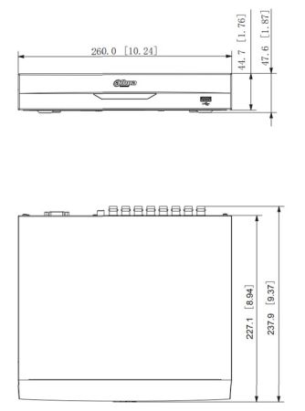 16-канальный HDCVI-видеорегистратор Dahua DH-XVR4116HS-I
