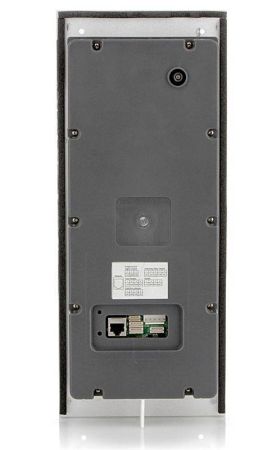 Вызывная видеопанель BAS-IP AA-07BV Silver многоабонентская с поддержкой координатно-матричных систем домофонии