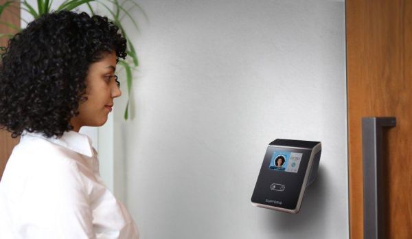 Система учета рабочего времени по распознаванию лиц и карте на базе терминала Hikvision на 1 дверь