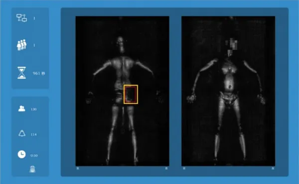 Досмотровый сканер LD-04A-HD, мм-волновый
