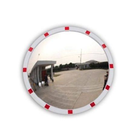 Зеркало безопасности уличное DetexLine 950 мм со световозвращателями