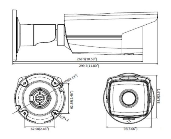 Уличная IP-видеокамера 8Мп HikVision DS-2CD2T83G0-I5 (2.8 мм)