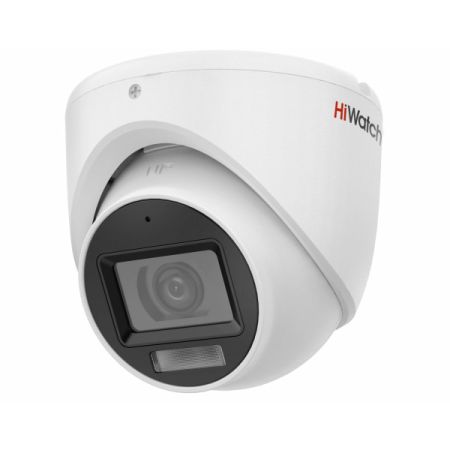 Уличная 5Мп HD-TVI видеокамера HiWatch DS-T503A(B) (2.8 мм) с микрофоном