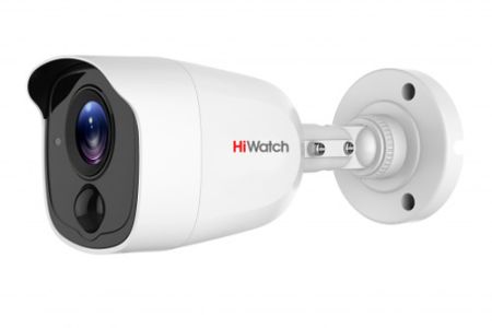 Уличная 5 Мп HD-TVI видеокамера Hiwatch DS-T510(B) (2.8 мм) с PIR-датчиком Уличная 5 Мп HD-TVI видеокамера Hiwatch DS-T510(B) (2.8 мм) с PIR-датчиком