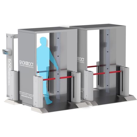 Скоростной одноштанговый турникет Блокпост БС 500