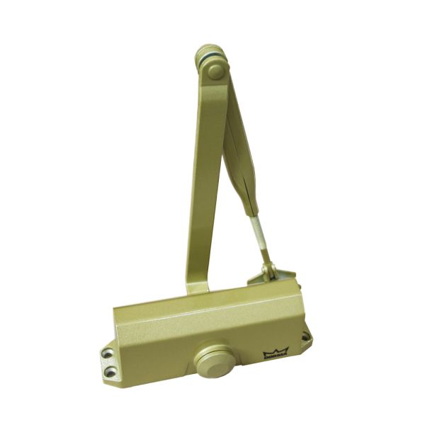 Доводчик дверной dormakaba TS77 EN4 c рычагом ФОП, серебро