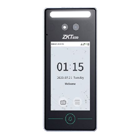 Мультибиометрический терминал УРВ ZKTeco SpeedFace-V4L с распознаванием лиц и ладони (без карт)