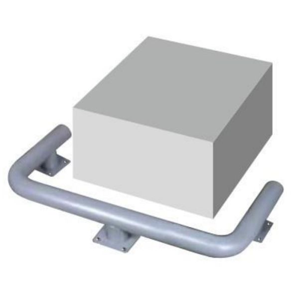 Колесоотбойник для защиты островка безопасности Интемс (821х550 мм)