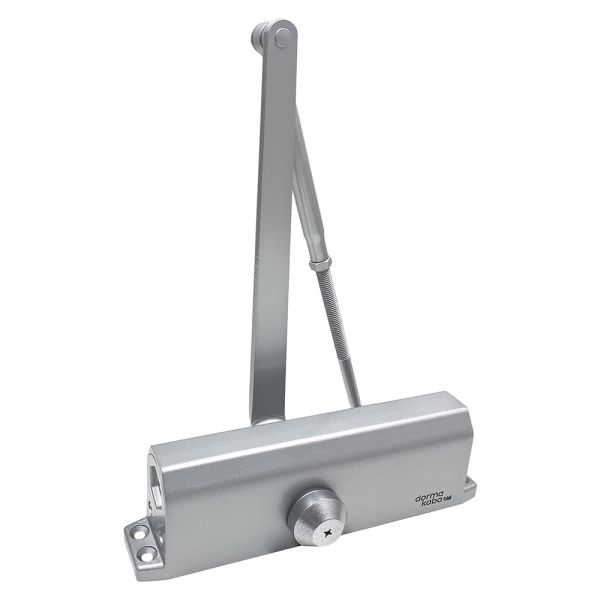 Доводчик дверной dormakaba TS FROST II морозостойкий, BC 230х19, серый