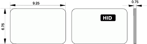 Считыватель бесконтактных карт HID ProxPass II