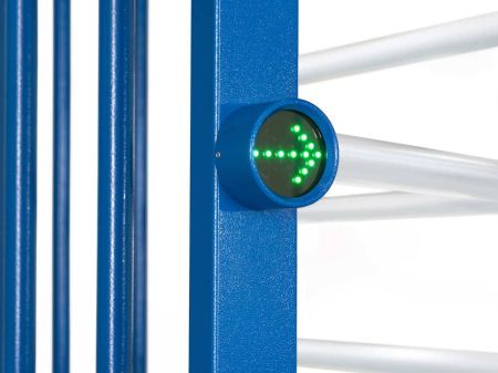 Турникет полноростовой двухпроходной PERCo-RTD-20.1 уличный с электроприводом