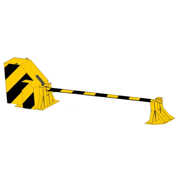 Противотаранный шлагбаум ПШВ-СБ 5000 вертикальный, электромеханический, 20 тонн