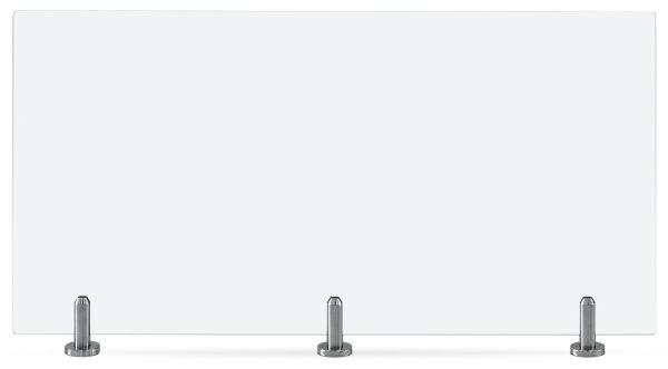 Ограждение PERCo BH06 из закаленного стекла шириной 1500 мм