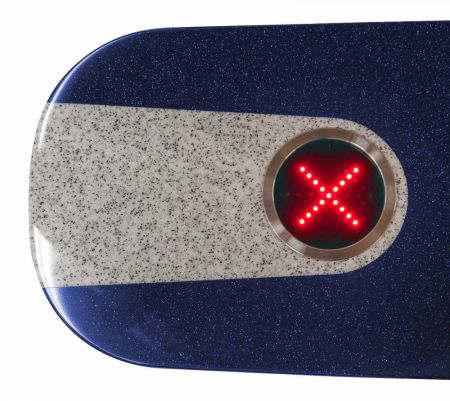 Турникет-трипод тумбовый PERCo-TTD-03.1S из нержавеющей стали (с планками Антипаника)