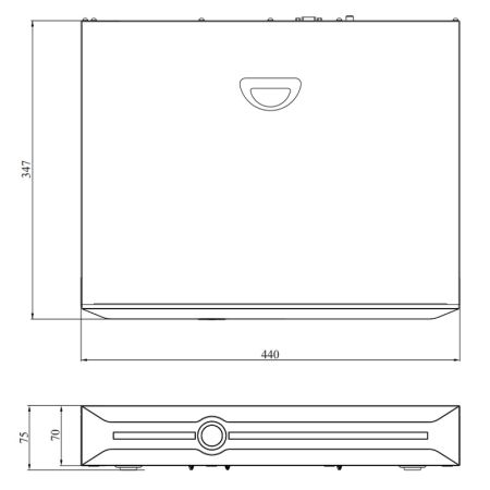 IP-видеорегистратор 40-канальный RVi-1NR40481