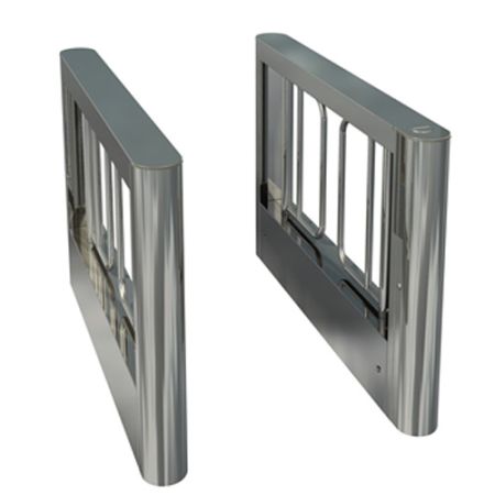 Турникет с распашными створками ОМА-86.886 (AA) из нержавеющей стали