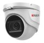 Купольная уличная 8Мп HD-TVI видеокамера HiWatch DS-T803(B) (3.6 мм)