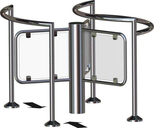 Роторный полуростовой турникет Gotschlich Gyro Baden