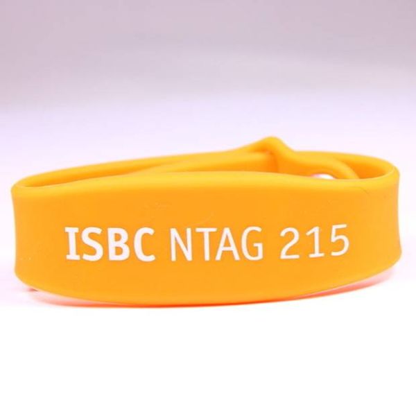 Силиконовый NFC-браслет (с кодировкой, vCard по ТЗ клиента) (жен./дет.)