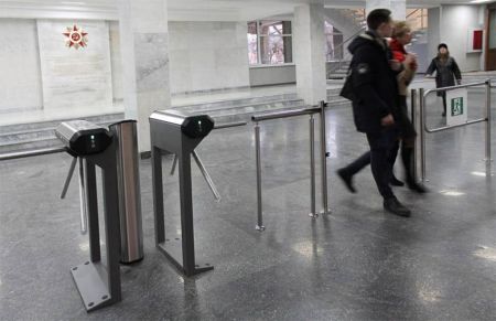 Стационарное ограждение PERCo BH02 (925мм) без заполнения