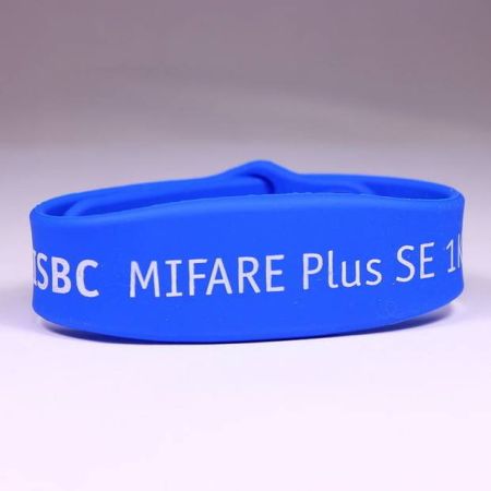 Силиконовый NFC-браслет (с кодировкой, vCard по ТЗ клиента) (жен./дет.)