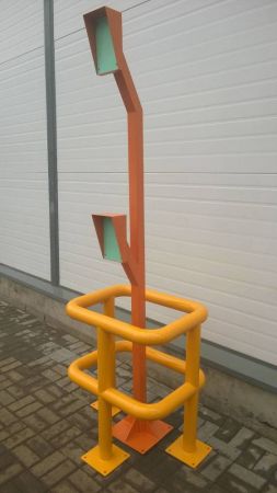 Стойка для считывателя Stolz 150х250 мм, двухуровневая