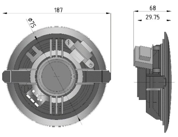 Оповещатель пожарный АС-3-30/100 (ПП) речевой