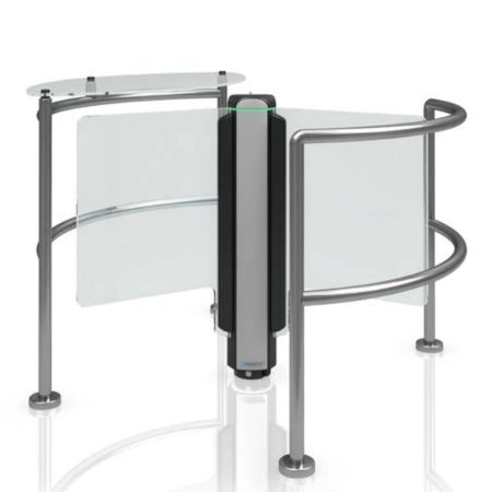 Ограждение с держателем под столик Magnetic GBTF103 для роторных турникетов mTwing, без планки