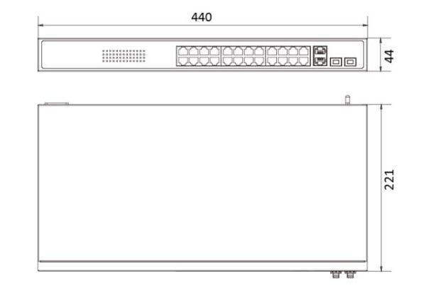 Интеллектуальный управляемый PoE-коммутатор HiWatch SWT-1326P