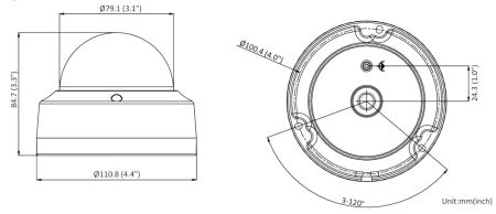 Уличная антивандальная IP-камера 2Мп HiWatch IPC-D022-G2/S (4 мм)