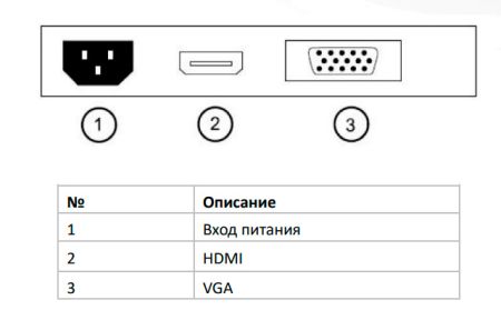 Монитор 23,8" HikVision DS-D5024FN01