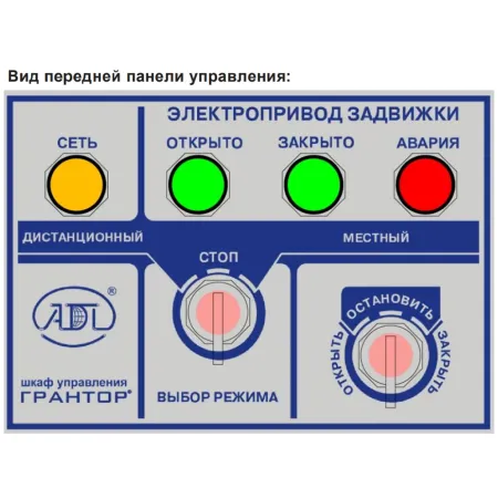 Шкаф управления задвижками Грантор АЭП40-016-54-11З
