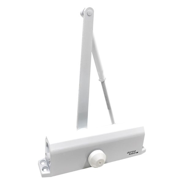 Доводчик дверной dormakaba TS FROST II морозостойкий, BC 230х19, серый